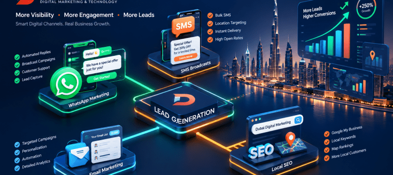 B2B Lead Generation in Dubai & UAE Using Multi-Channel Digital Marketing